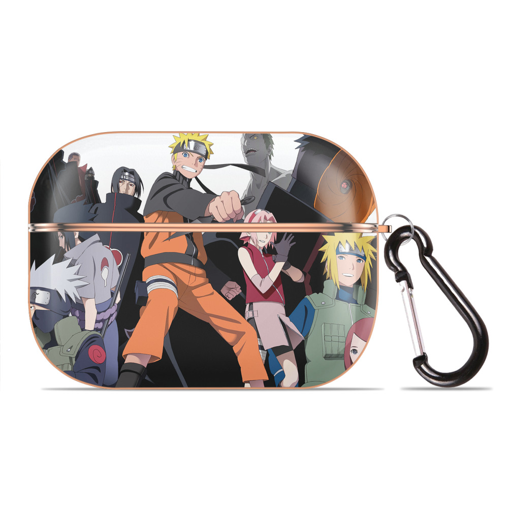 （画像用） NARUTO -ナルト- NARUTO -ナルト- 疾風伝 【AirPods Pro用】ハードシェル保護ケース｜耐衝撃・防指紋・カラビナ付き商品仕様