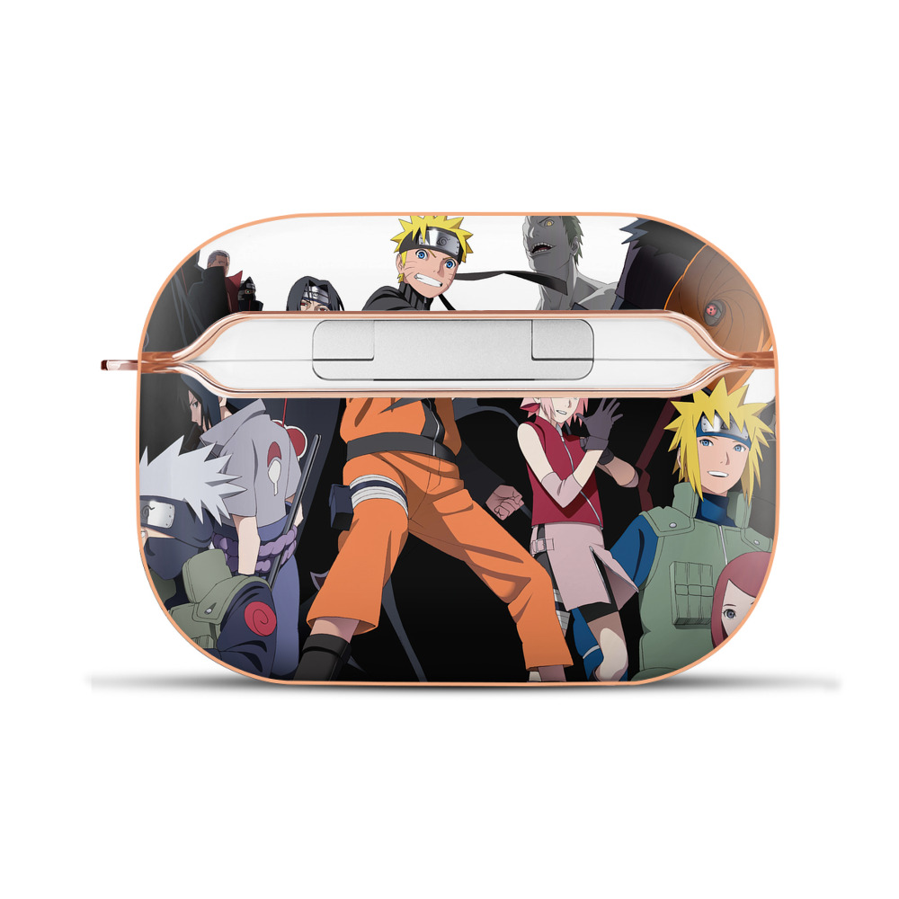 （画像用） NARUTO -ナルト- NARUTO -ナルト- 疾風伝 【AirPods Pro用】ハードシェル保護ケース｜耐衝撃・防指紋・カラビナ付き商品仕様