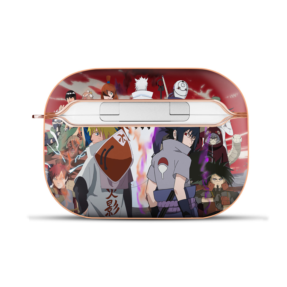 （画像用） NARUTO -ナルト- NARUTO -ナルト- 疾風伝 【AirPods Pro用】ハードシェル保護ケース｜耐衝撃・防指紋・カラビナ付き商品仕様