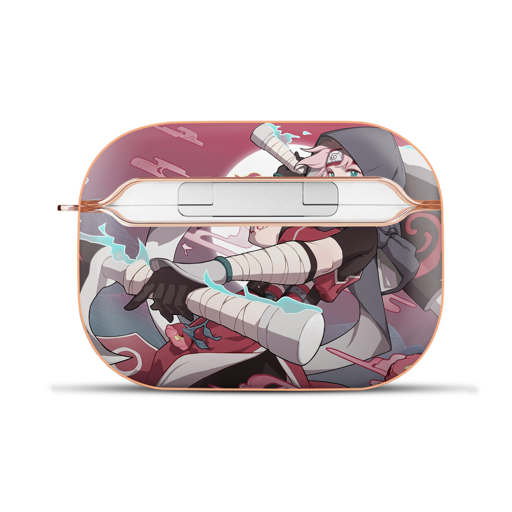 （画像用） NARUTO -ナルト- NARUTO -ナルト- 疾風伝 【AirPods Pro用】ハードシェル保護ケース｜耐衝撃・防指紋・カラビナ付き商品仕様