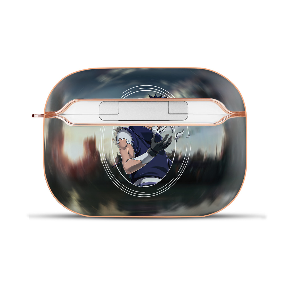 （画像用） NARUTO -ナルト- NARUTO -ナルト- 疾風伝 【AirPods Pro用】ハードシェル保護ケース｜耐衝撃・防指紋・カラビナ付き商品仕様