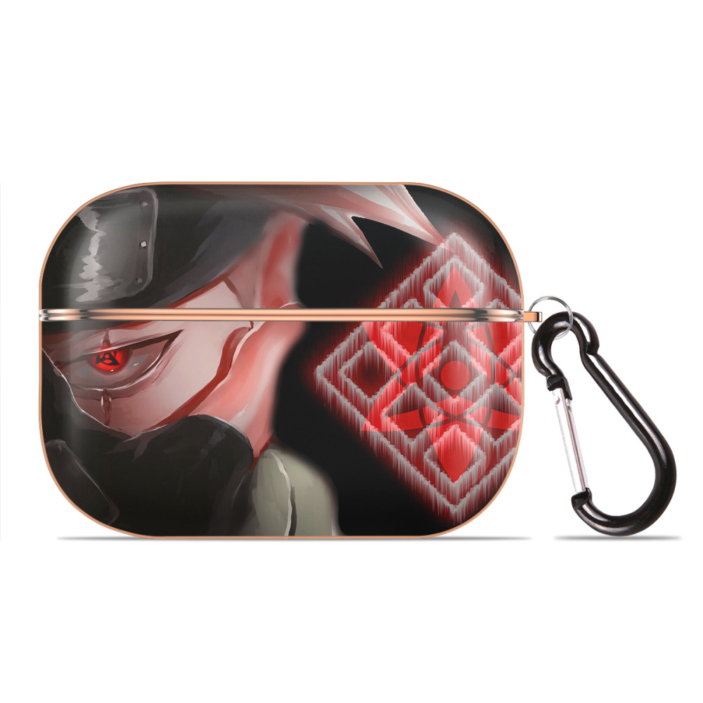 （画像用） NARUTO -ナルト- NARUTO -ナルト- 疾風伝 【AirPods Pro用】ハードシェル保護ケース｜耐衝撃・防指紋・カラビナ付き商品仕様