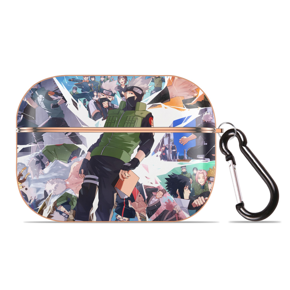 （画像用） NARUTO -ナルト- NARUTO -ナルト- 疾風伝 【AirPods Pro用】ハードシェル保護ケース｜耐衝撃・防指紋・カラビナ付き商品仕様