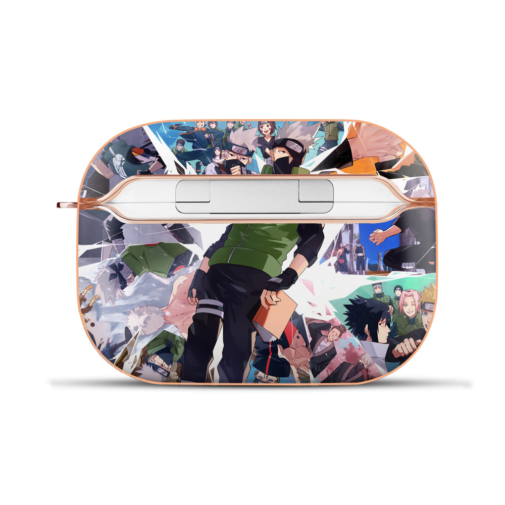 （画像用） NARUTO -ナルト- NARUTO -ナルト- 疾風伝 【AirPods Pro用】ハードシェル保護ケース｜耐衝撃・防指紋・カラビナ付き商品仕様
