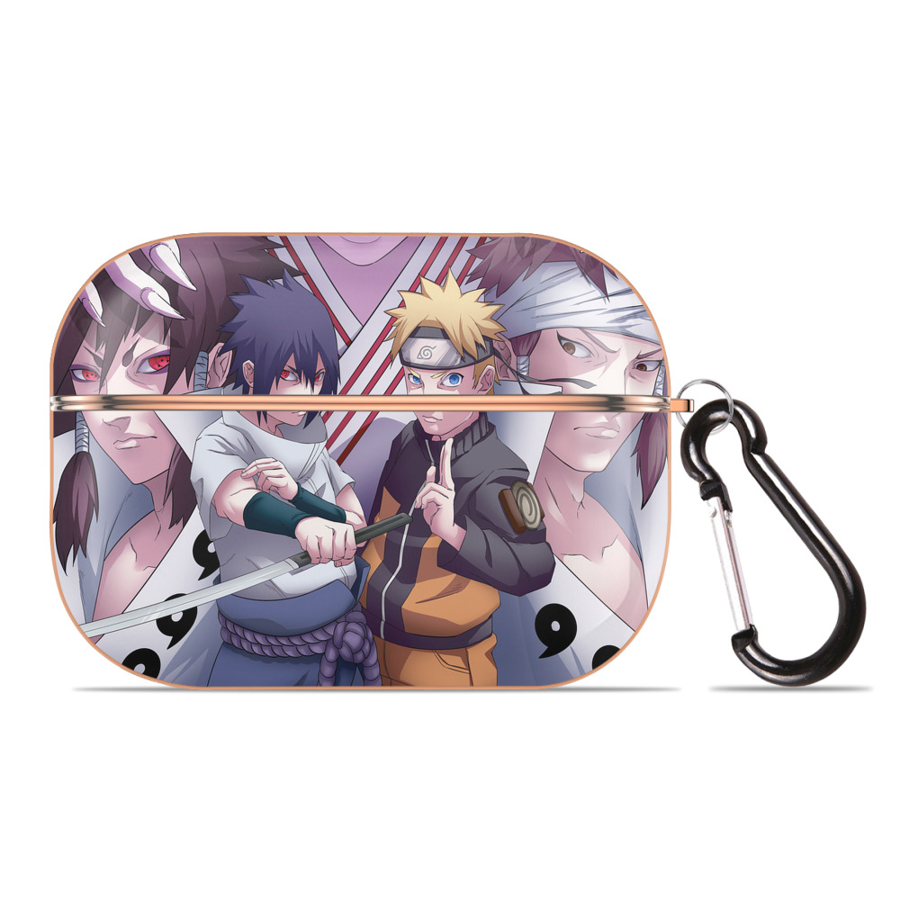 （画像用） NARUTO -ナルト- NARUTO -ナルト- 疾風伝 【AirPods Pro用】ハードシェル保護ケース｜耐衝撃・防指紋・カラビナ付き商品仕様