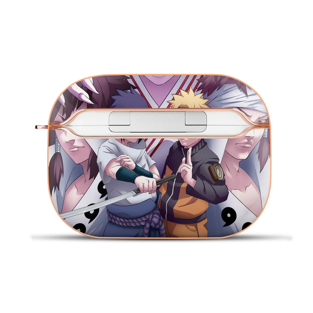 （画像用） NARUTO -ナルト- NARUTO -ナルト- 疾風伝 【AirPods Pro用】ハードシェル保護ケース｜耐衝撃・防指紋・カラビナ付き商品仕様