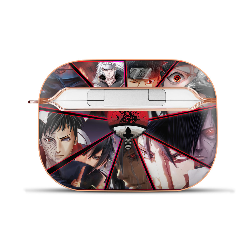 （画像用） NARUTO -ナルト- NARUTO -ナルト- 疾風伝 【AirPods Pro用】ハードシェル保護ケース｜耐衝撃・防指紋・カラビナ付き商品仕様