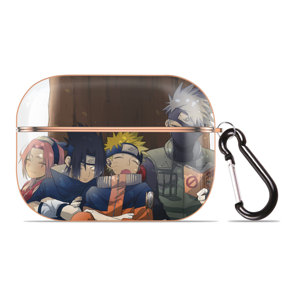 （画像用） NARUTO -ナルト- NARUTO -ナルト- 疾風伝 【AirPods Pro用】ハードシェル保護ケース｜耐衝撃・防指紋・カラビナ付き商品仕様