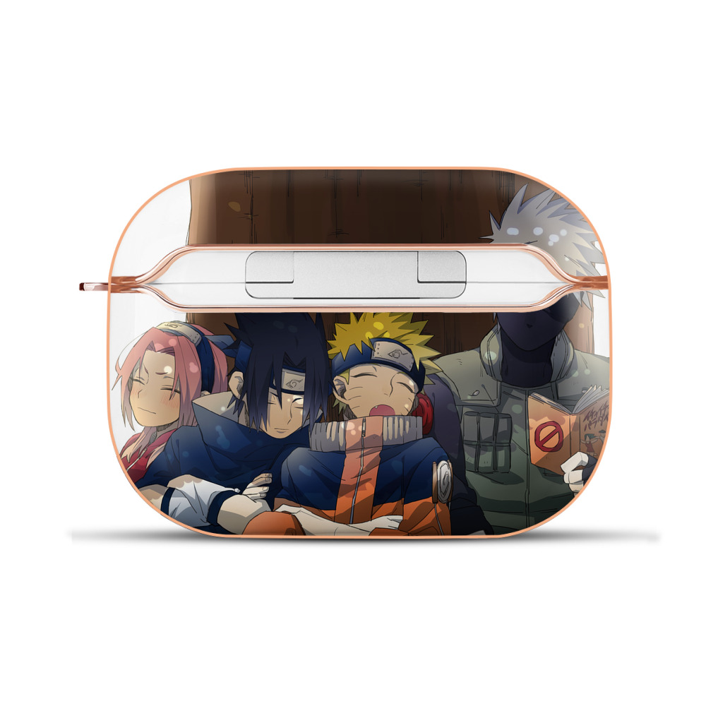 （画像用） NARUTO -ナルト- NARUTO -ナルト- 疾風伝 【AirPods Pro用】ハードシェル保護ケース｜耐衝撃・防指紋・カラビナ付き商品仕様