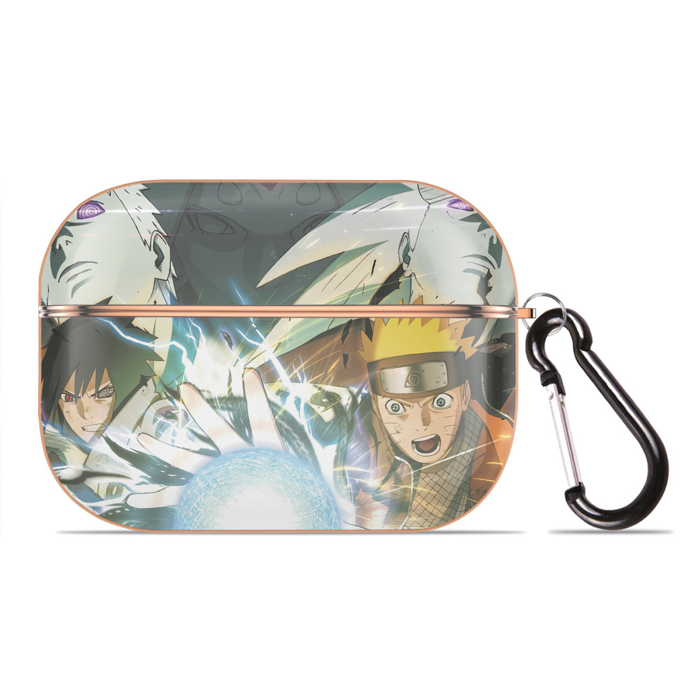 （画像用） NARUTO -ナルト- NARUTO -ナルト- 疾風伝 【AirPods Pro用】ハードシェル保護ケース｜耐衝撃・防指紋・カラビナ付き商品仕様