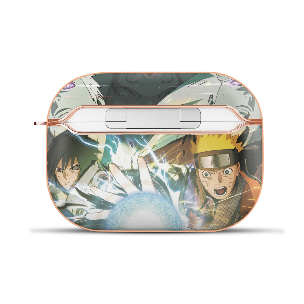 （画像用） NARUTO -ナルト- NARUTO -ナルト- 疾風伝 【AirPods Pro用】ハードシェル保護ケース｜耐衝撃・防指紋・カラビナ付き商品仕様