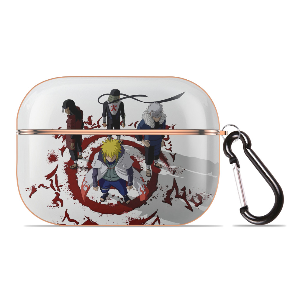 （画像用） NARUTO -ナルト- NARUTO -ナルト- 疾風伝 【AirPods Pro用】ハードシェル保護ケース｜耐衝撃・防指紋・カラビナ付き商品仕様