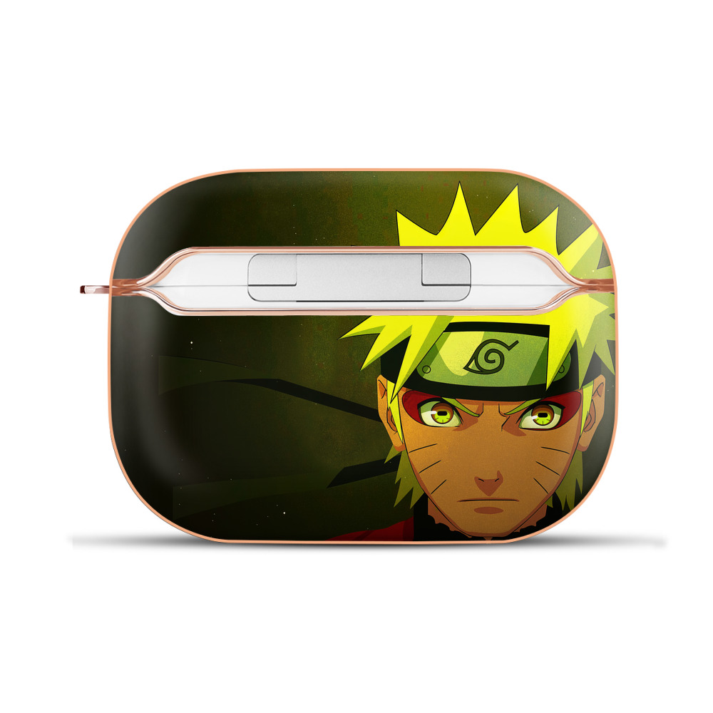 （画像用） NARUTO -ナルト- NARUTO -ナルト- 疾風伝 【AirPods Pro用】ハードシェル保護ケース｜耐衝撃・防指紋・カラビナ付き商品仕様