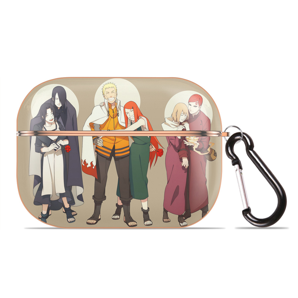 （画像用） NARUTO -ナルト- NARUTO -ナルト- 疾風伝 【AirPods Pro用】ハードシェル保護ケース｜耐衝撃・防指紋・カラビナ付き商品仕様