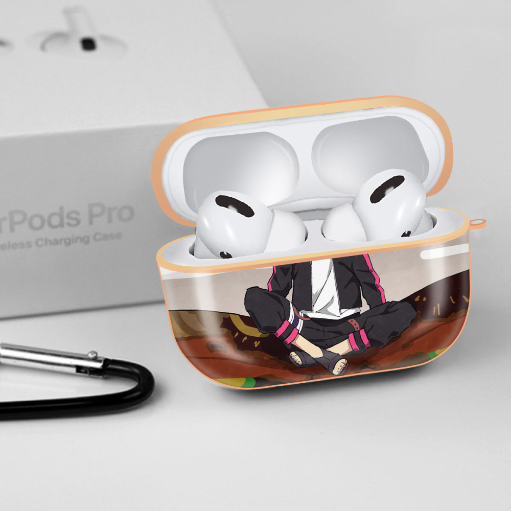 NARUTO -ナルト- NARUTO -ナルト- 疾風伝 【AirPods Pro用】ハードシェル保護ケース｜耐衝撃・防指紋・カラビナ付き商品仕様