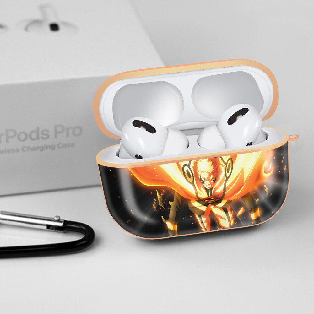 NARUTO -ナルト- NARUTO -ナルト- 疾風伝 【AirPods Pro用】ハードシェル保護ケース｜耐衝撃・防指紋・カラビナ付き商品仕様