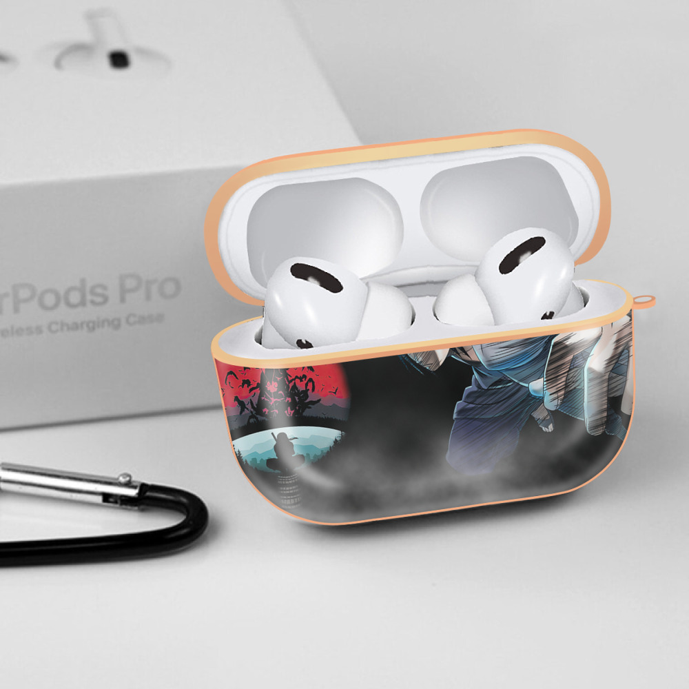 NARUTO -ナルト- NARUTO -ナルト- 疾風伝 【AirPods Pro用】ハードシェル保護ケース｜耐衝撃・防指紋・カラビナ付き商品仕様