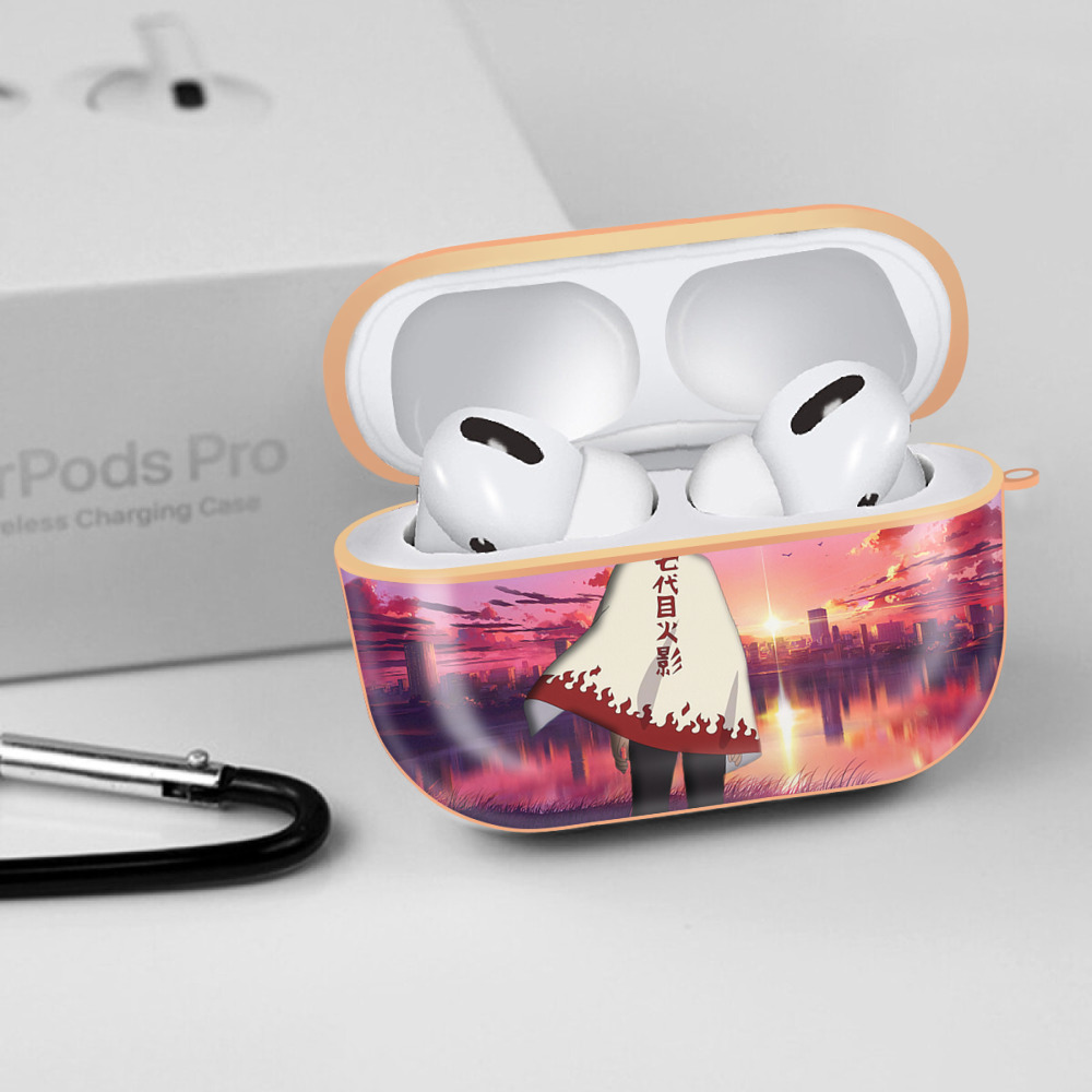 NARUTO -ナルト- NARUTO -ナルト- 疾風伝 【AirPods Pro用】ハードシェル保護ケース｜耐衝撃・防指紋・カラビナ付き商品仕様