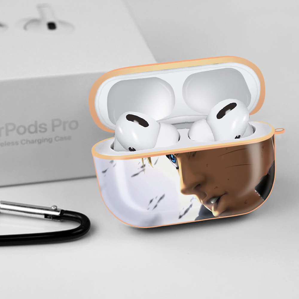 NARUTO -ナルト- NARUTO -ナルト- 疾風伝 【AirPods Pro用】ハードシェル保護ケース｜耐衝撃・防指紋・カラビナ付き商品仕様