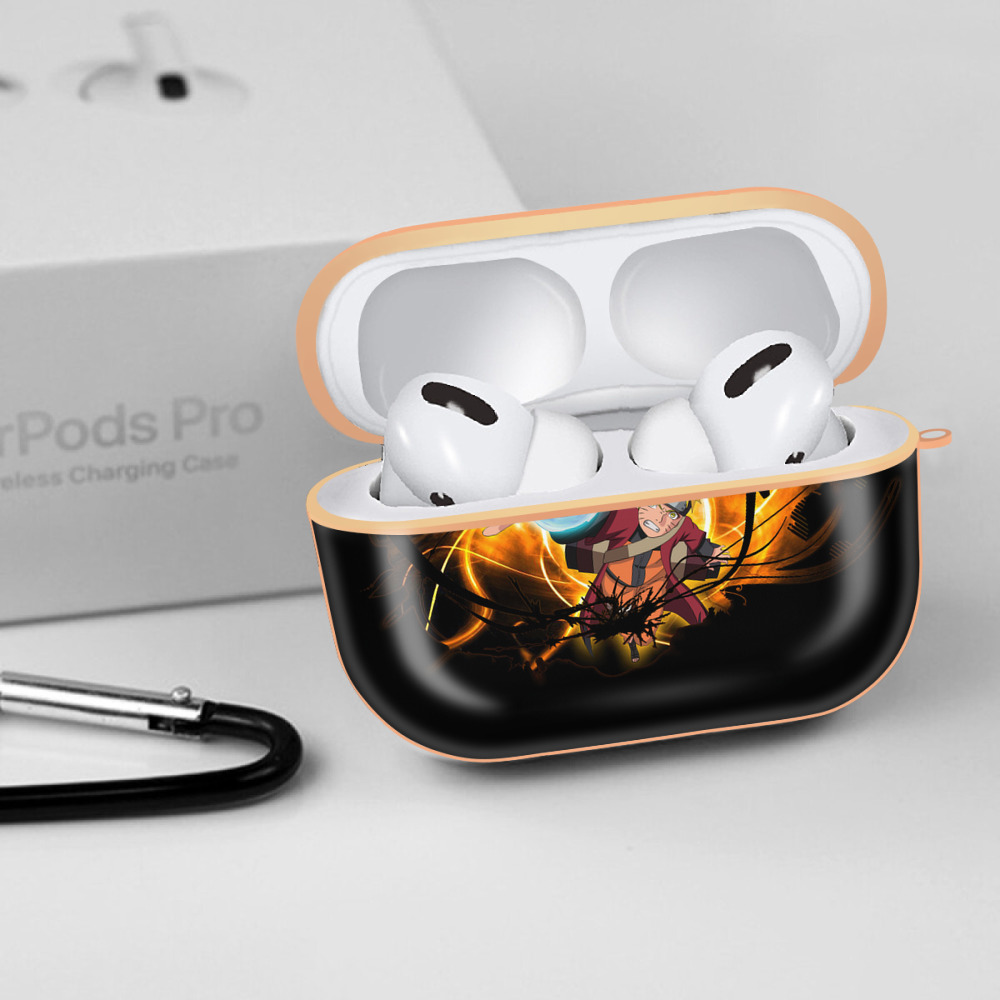 NARUTO -ナルト- NARUTO -ナルト- 疾風伝 【AirPods Pro用】ハードシェル保護ケース｜耐衝撃・防指紋・カラビナ付き商品仕様