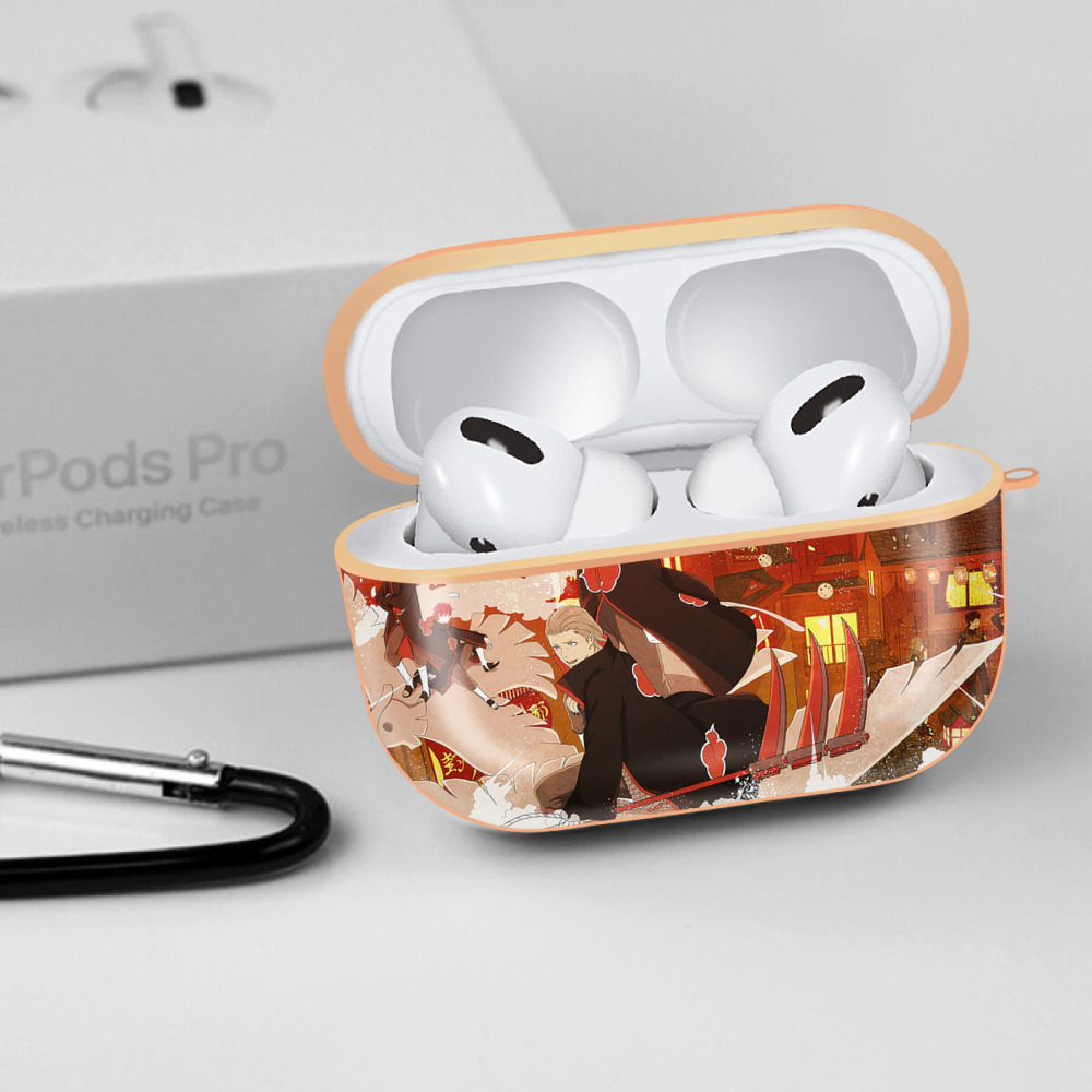 NARUTO -ナルト- NARUTO -ナルト- 疾風伝 【AirPods Pro用】ハードシェル保護ケース｜耐衝撃・防指紋・カラビナ付き商品仕様