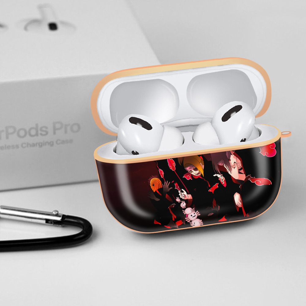 NARUTO -ナルト- NARUTO -ナルト- 疾風伝 【AirPods Pro用】ハードシェル保護ケース｜耐衝撃・防指紋・カラビナ付き商品仕様
