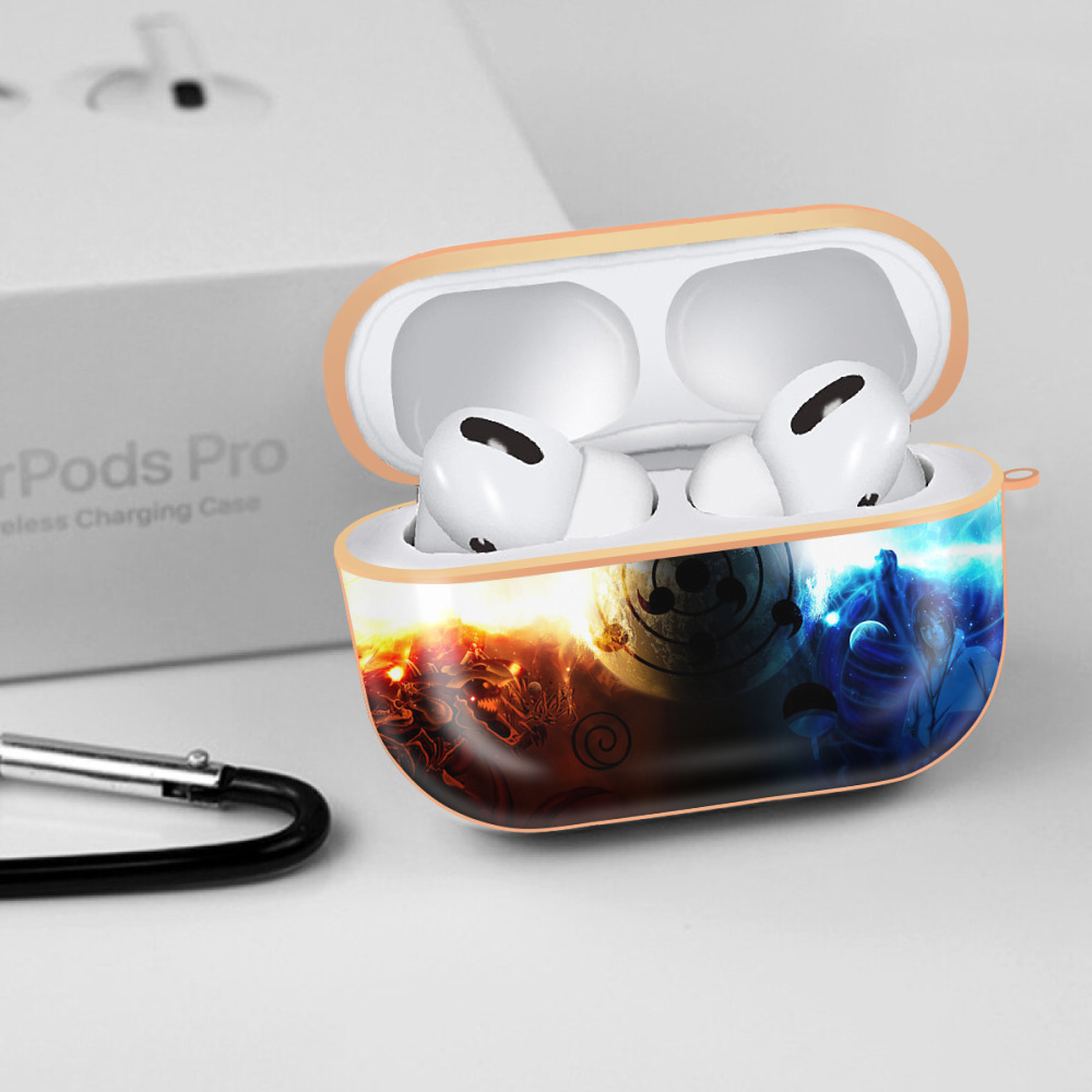 NARUTO -ナルト- NARUTO -ナルト- 疾風伝 【AirPods Pro用】ハードシェル保護ケース｜耐衝撃・防指紋・カラビナ付き商品仕様