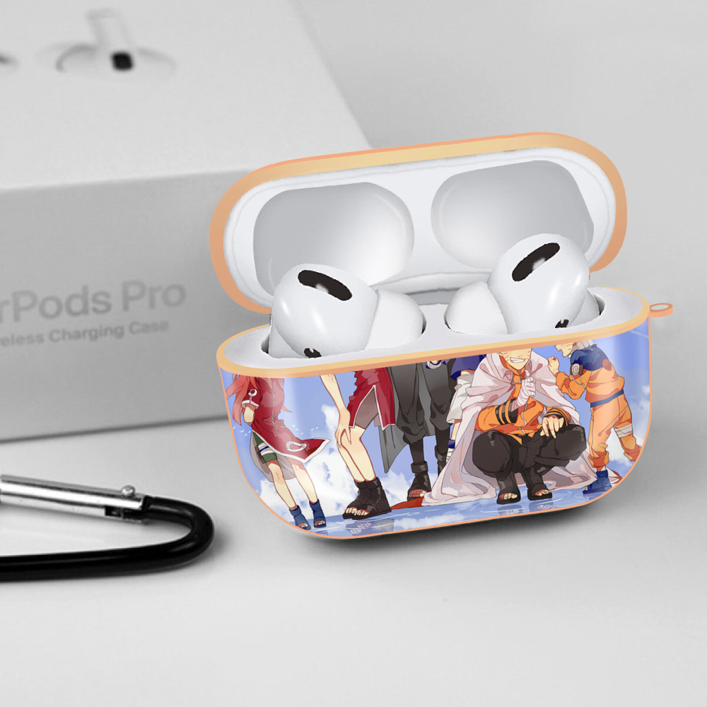 NARUTO -ナルト- NARUTO -ナルト- 疾風伝 【AirPods Pro用】ハードシェル保護ケース｜耐衝撃・防指紋・カラビナ付き商品仕様