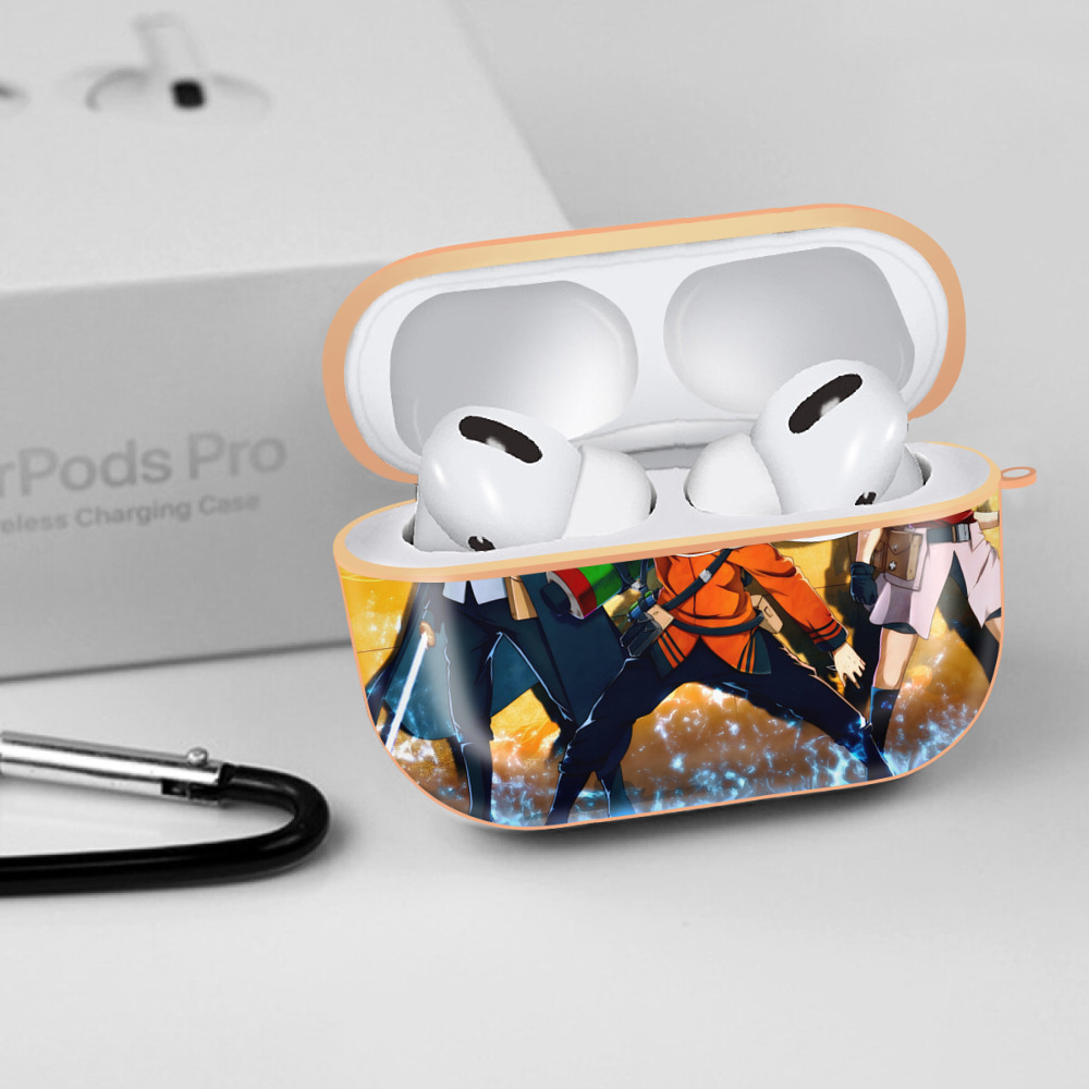 NARUTO -ナルト- NARUTO -ナルト- 疾風伝 【AirPods Pro用】ハードシェル保護ケース｜耐衝撃・防指紋・カラビナ付き商品仕様
