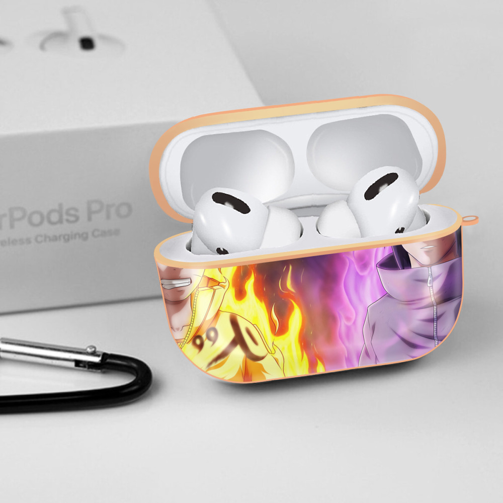 NARUTO -ナルト- NARUTO -ナルト- 疾風伝 【AirPods Pro用】ハードシェル保護ケース｜耐衝撃・防指紋・カラビナ付き商品仕様