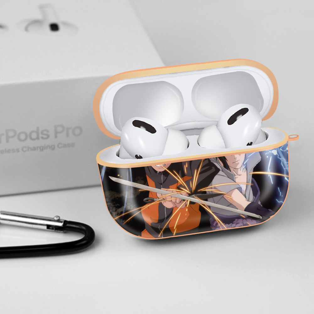 NARUTO -ナルト- NARUTO -ナルト- 疾風伝 【AirPods Pro用】ハードシェル保護ケース｜耐衝撃・防指紋・カラビナ付き商品仕様
