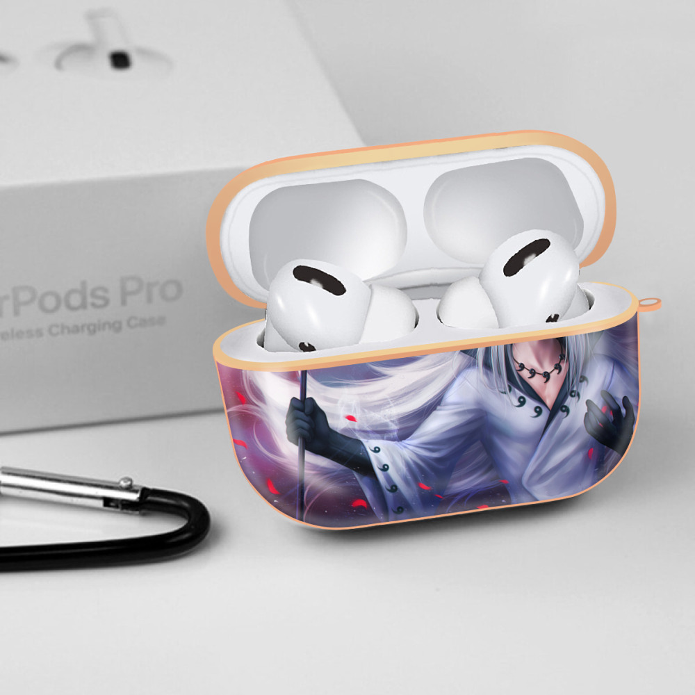 NARUTO -ナルト- NARUTO -ナルト- 疾風伝 【AirPods Pro用】ハードシェル保護ケース｜耐衝撃・防指紋・カラビナ付き商品仕様