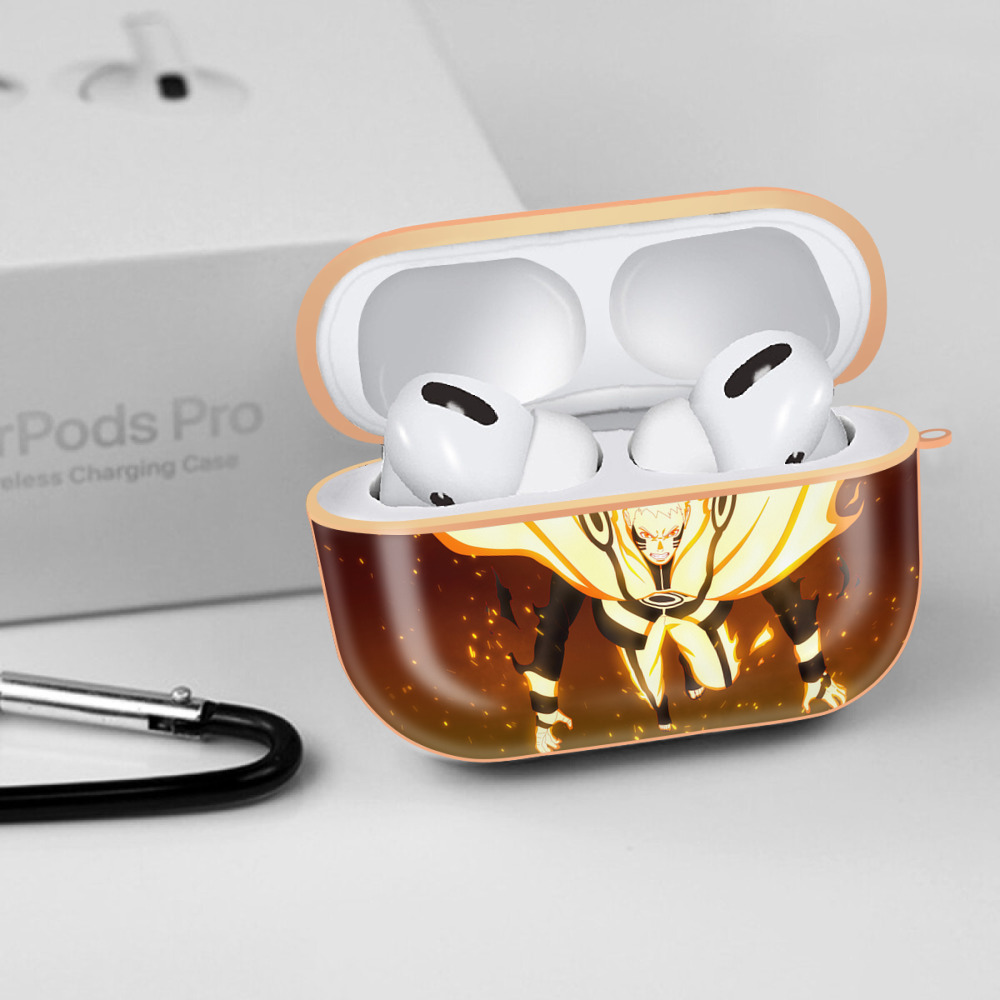 NARUTO -ナルト- NARUTO -ナルト- 疾風伝 【AirPods Pro用】ハードシェル保護ケース｜耐衝撃・防指紋・カラビナ付き商品仕様