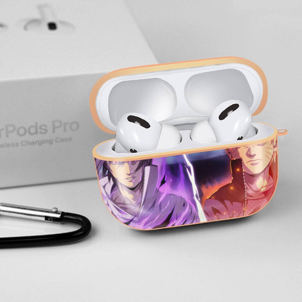 NARUTO -ナルト- NARUTO -ナルト- 疾風伝 【AirPods Pro用】ハードシェル保護ケース｜耐衝撃・防指紋・カラビナ付き商品仕様