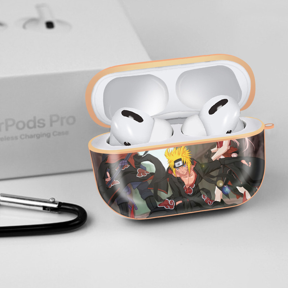 NARUTO -ナルト- NARUTO -ナルト- 疾風伝 【AirPods Pro用】ハードシェル保護ケース｜耐衝撃・防指紋・カラビナ付き商品仕様