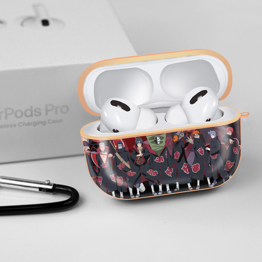NARUTO -ナルト- NARUTO -ナルト- 疾風伝 【AirPods Pro用】ハードシェル保護ケース｜耐衝撃・防指紋・カラビナ付き商品仕様