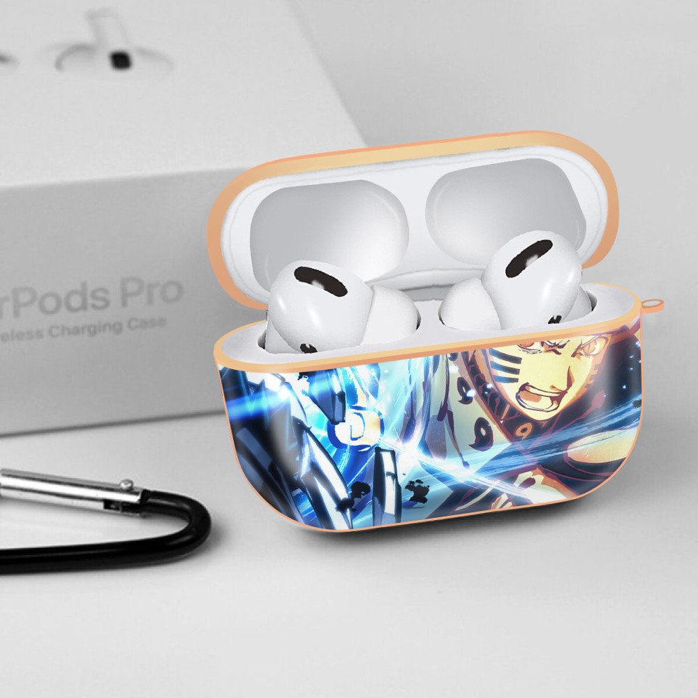 NARUTO -ナルト- NARUTO -ナルト- 疾風伝 【AirPods Pro用】ハードシェル保護ケース｜耐衝撃・防指紋・カラビナ付き商品仕様