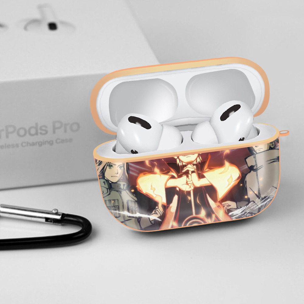 NARUTO -ナルト- NARUTO -ナルト- 疾風伝 【AirPods Pro用】ハードシェル保護ケース｜耐衝撃・防指紋・カラビナ付き商品仕様