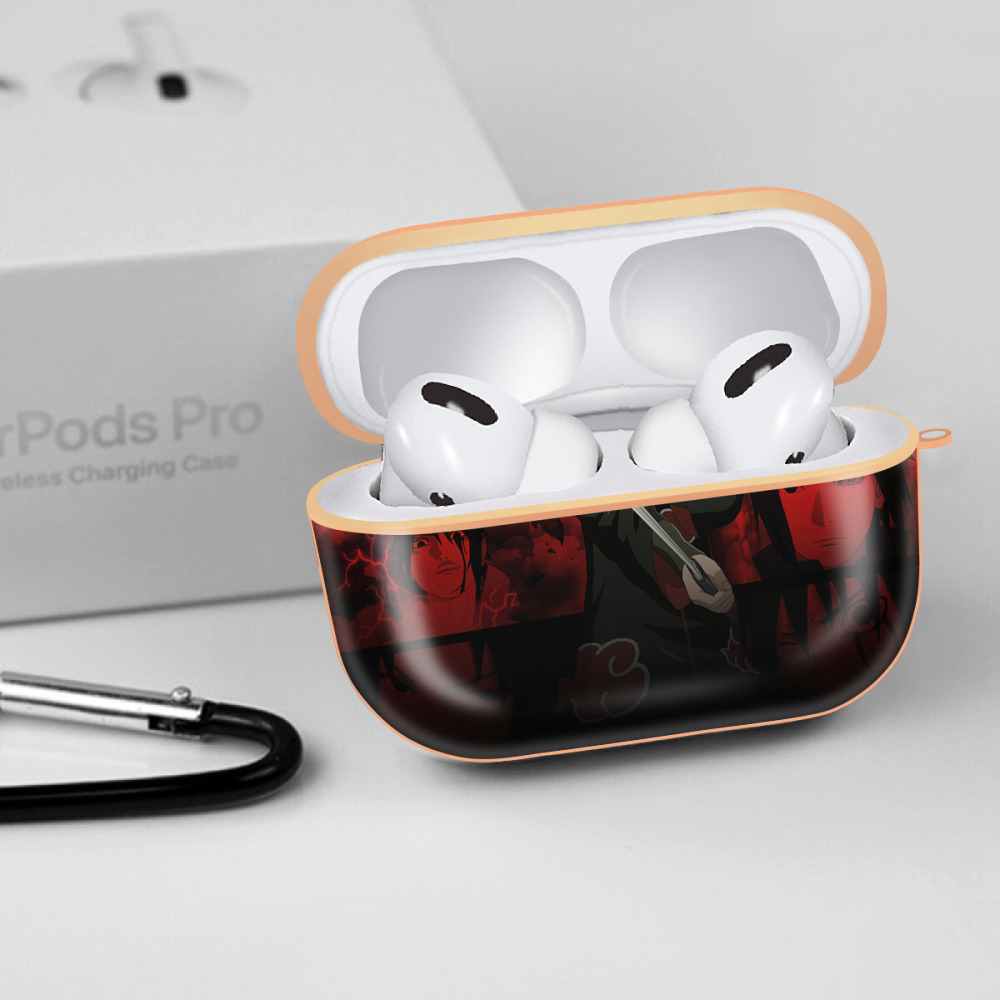 NARUTO -ナルト- NARUTO -ナルト- 疾風伝 【AirPods Pro用】ハードシェル保護ケース｜耐衝撃・防指紋・カラビナ付き商品仕様