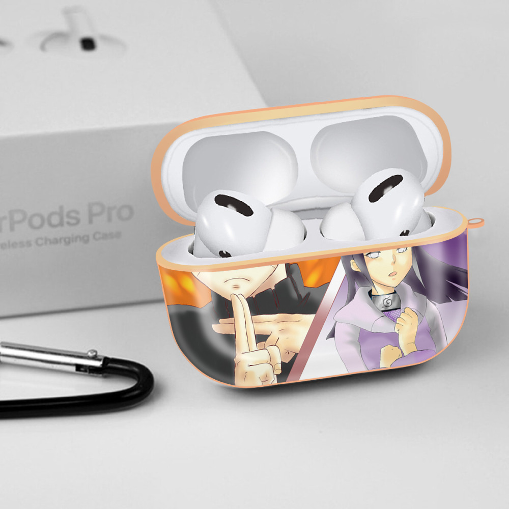 NARUTO -ナルト- NARUTO -ナルト- 疾風伝 【AirPods Pro用】ハードシェル保護ケース｜耐衝撃・防指紋・カラビナ付き商品仕様