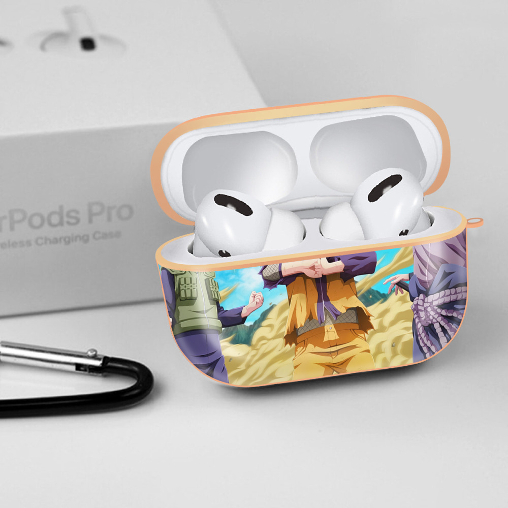 NARUTO -ナルト- NARUTO -ナルト- 疾風伝 【AirPods Pro用】ハードシェル保護ケース｜耐衝撃・防指紋・カラビナ付き商品仕様