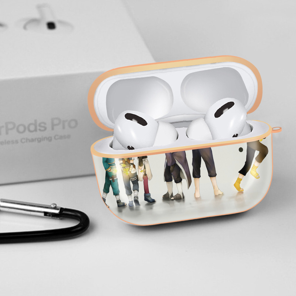 NARUTO -ナルト- NARUTO -ナルト- 疾風伝 【AirPods Pro用】ハードシェル保護ケース｜耐衝撃・防指紋・カラビナ付き商品仕様