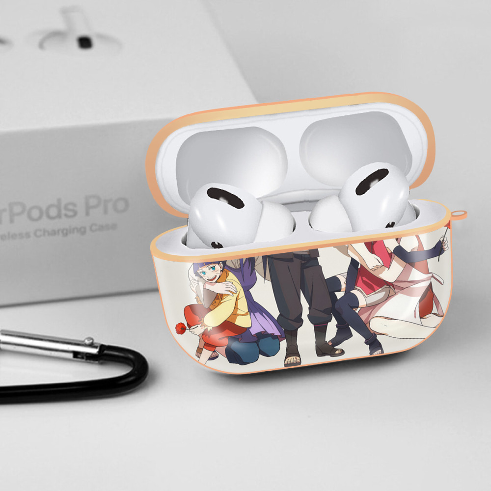 NARUTO -ナルト- NARUTO -ナルト- 疾風伝 【AirPods Pro用】ハードシェル保護ケース｜耐衝撃・防指紋・カラビナ付き商品仕様