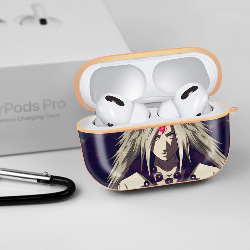 NARUTO -ナルト- NARUTO -ナルト- 疾風伝 【AirPods Pro用】ハードシェル保護ケース｜耐衝撃・防指紋・カラビナ付き商品仕様