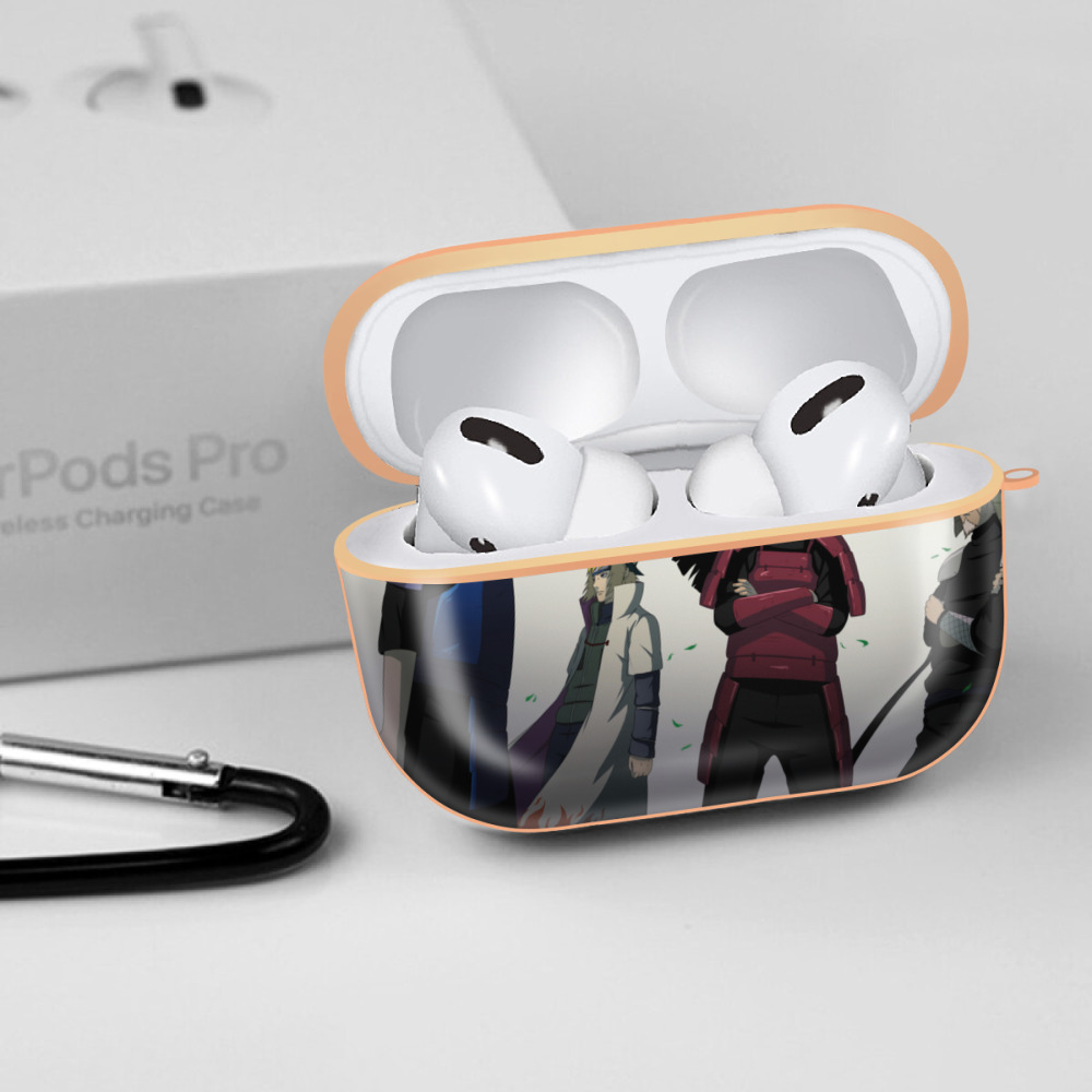 NARUTO -ナルト- NARUTO -ナルト- 疾風伝 【AirPods Pro用】ハードシェル保護ケース｜耐衝撃・防指紋・カラビナ付き商品仕様