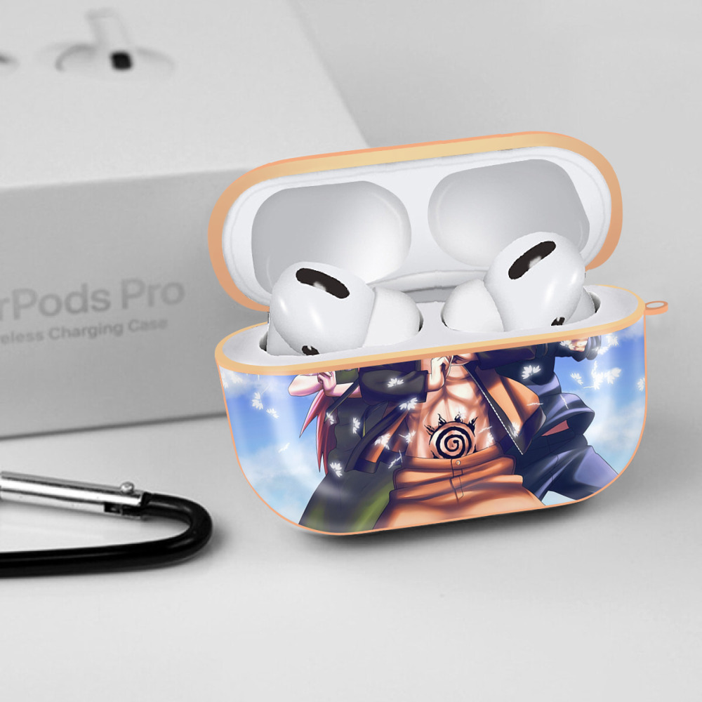 NARUTO -ナルト- NARUTO -ナルト- 疾風伝 【AirPods Pro用】ハードシェル保護ケース｜耐衝撃・防指紋・カラビナ付き商品仕様