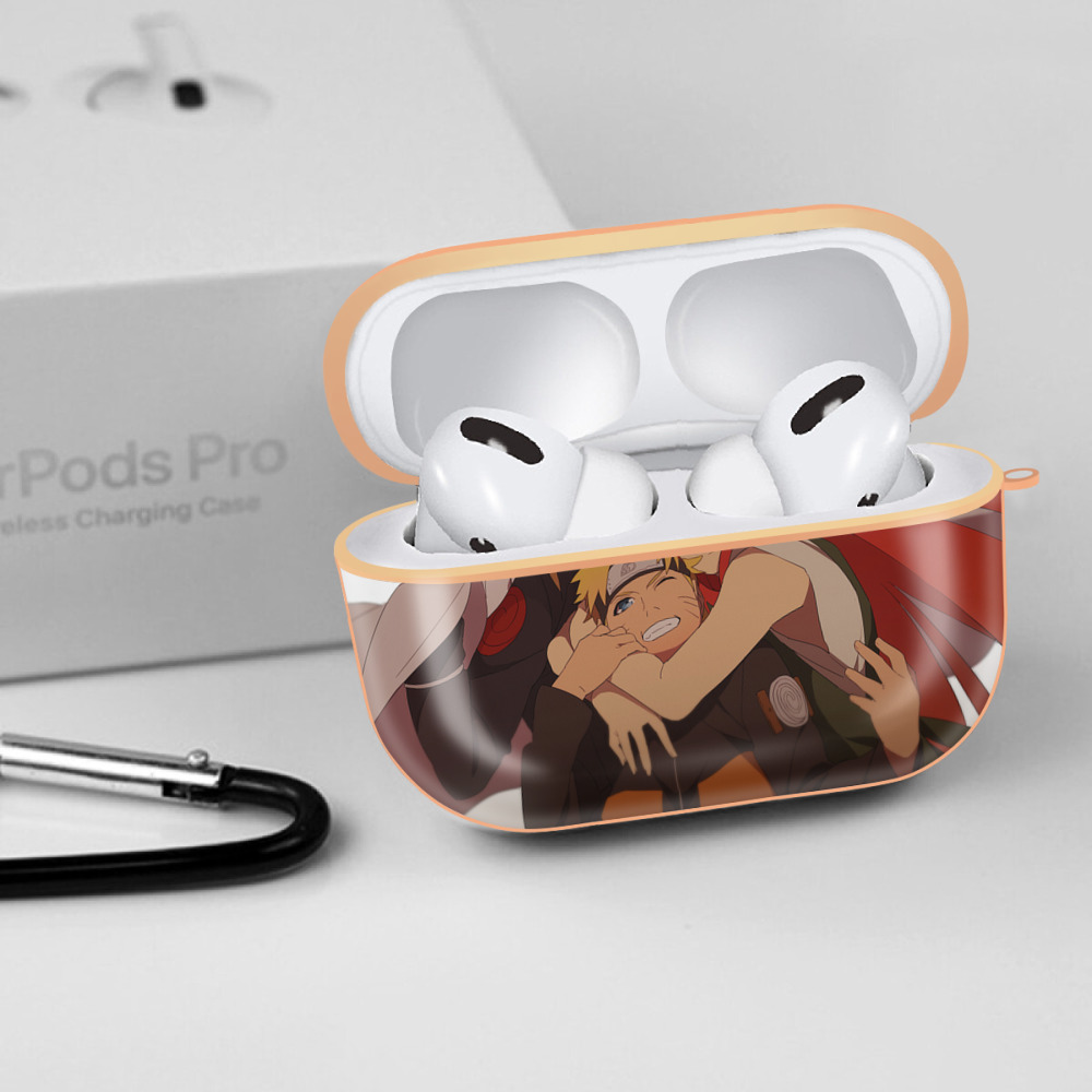 NARUTO -ナルト- NARUTO -ナルト- 疾風伝 【AirPods Pro用】ハードシェル保護ケース｜耐衝撃・防指紋・カラビナ付き商品仕様