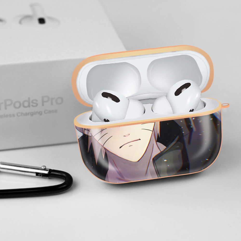 NARUTO -ナルト- NARUTO -ナルト- 疾風伝 【AirPods Pro用】ハードシェル保護ケース｜耐衝撃・防指紋・カラビナ付き商品仕様