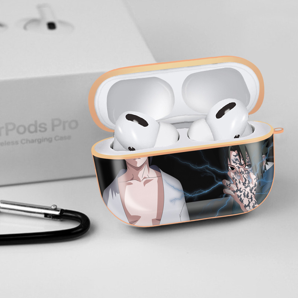 NARUTO -ナルト- NARUTO -ナルト- 疾風伝 【AirPods Pro用】ハードシェル保護ケース｜耐衝撃・防指紋・カラビナ付き商品仕様