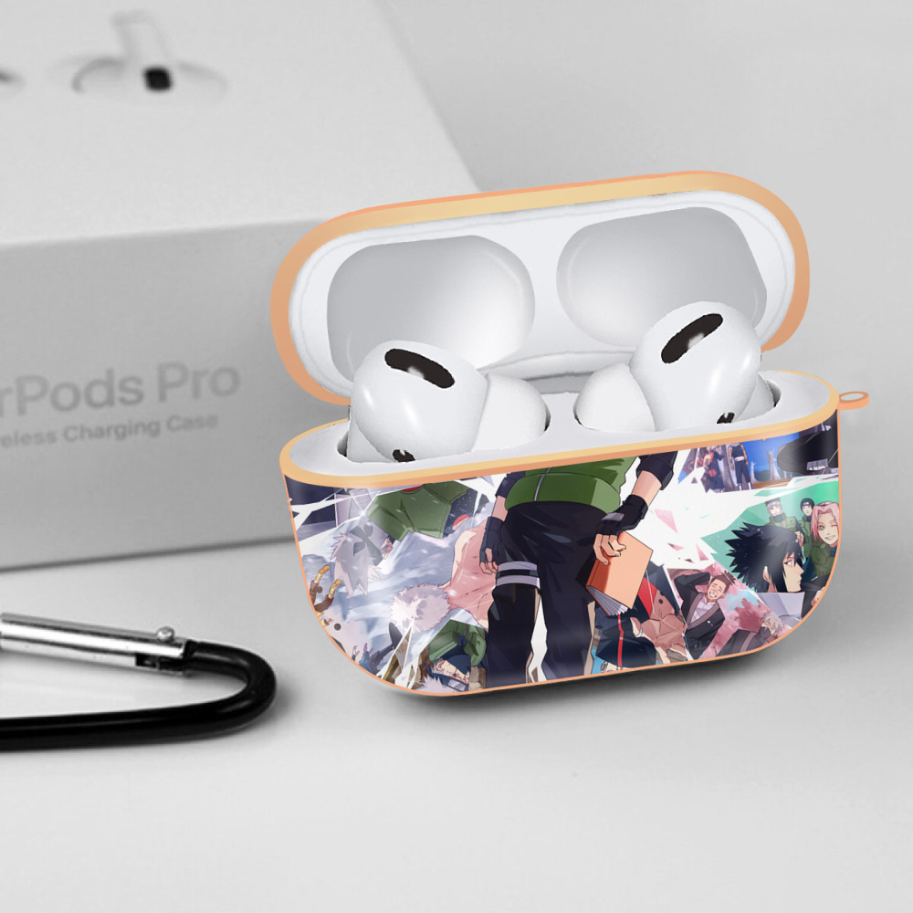 NARUTO -ナルト- NARUTO -ナルト- 疾風伝 【AirPods Pro用】ハードシェル保護ケース｜耐衝撃・防指紋・カラビナ付き商品仕様